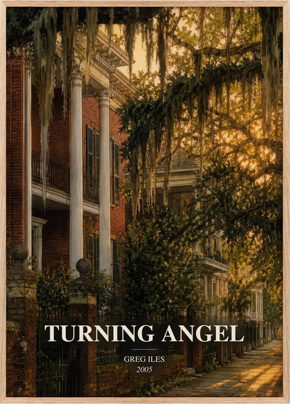 Turning Angel Book Watercolour Illustration by Greg Iles