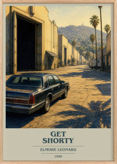 Get Shorty Book Cover Poster by Elmore Leonard