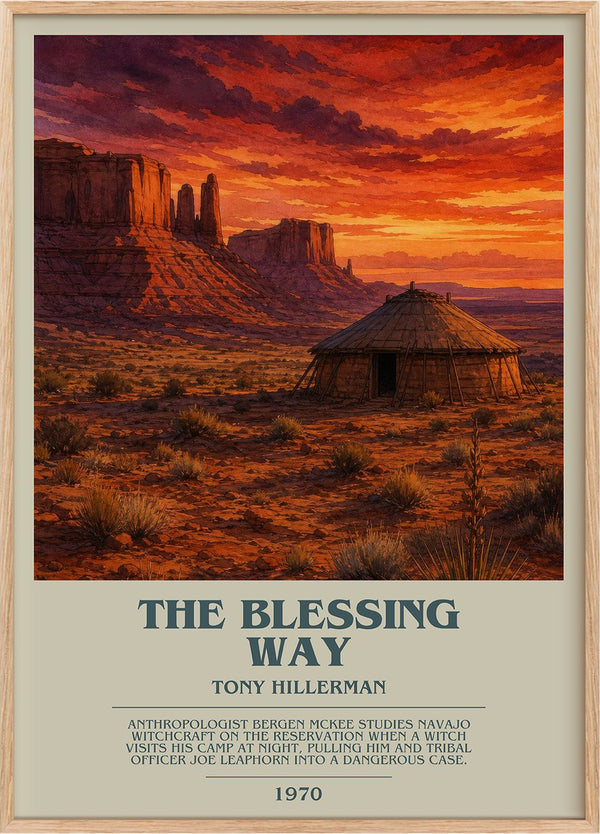The Blessing Way Bookish Wall Art by Tony Hillerman