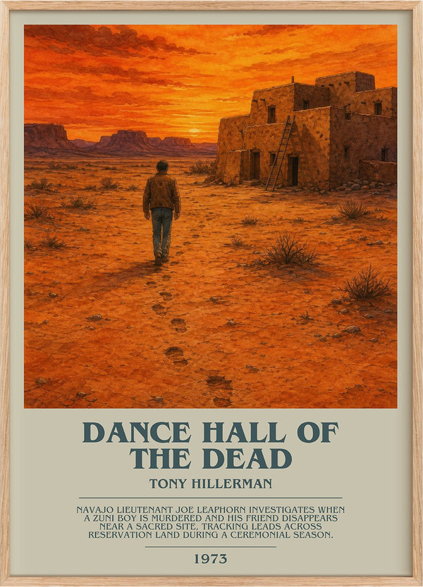 Dance Hall of the Dead Bookish Wall Art by Tony Hillerman