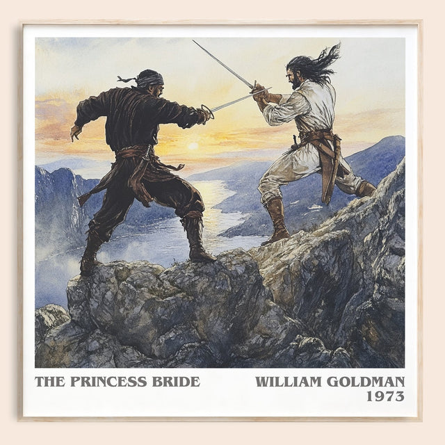 The Princess Bride Literary Art Print by William Goldman