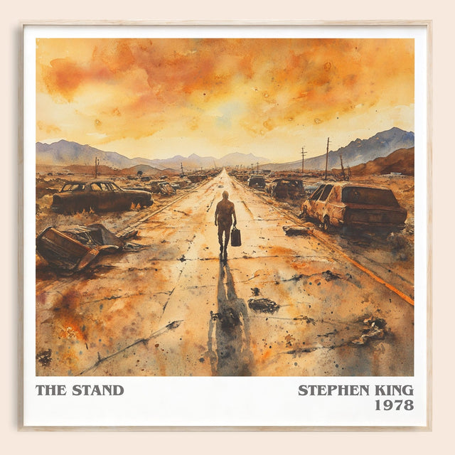 The Stand Literary Art Print by Stephen King