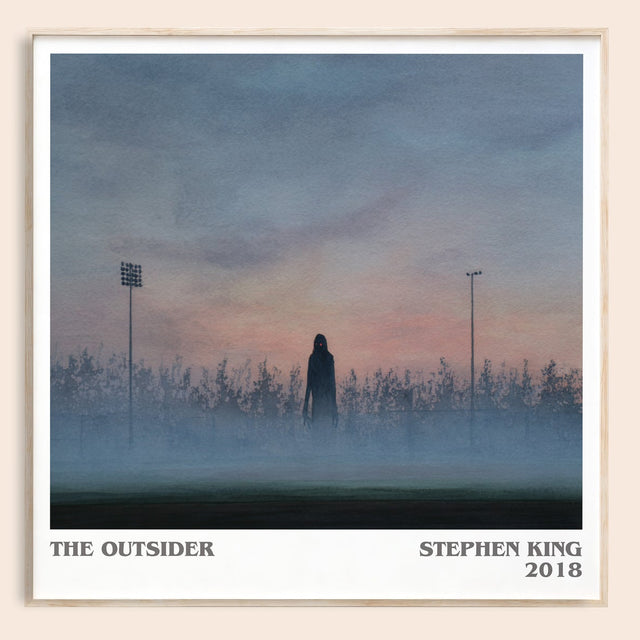 The Outsider Literary Art Print by Stephen King