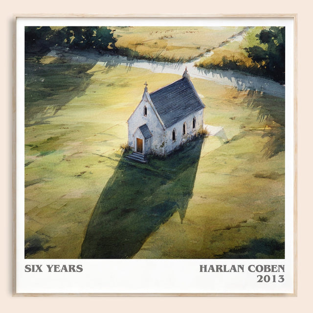 Six Years Literary Art Print by Harlan Coben