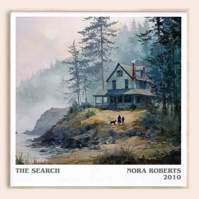 The Search Literary Art Print by Nora Roberts