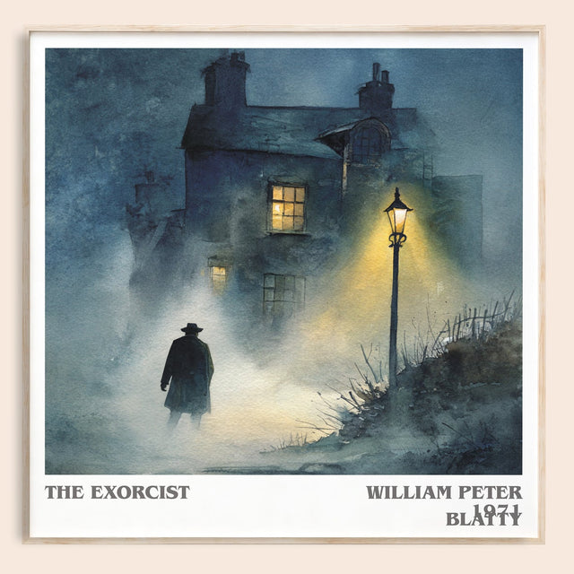 The Exorcist Literary Art Print by William Peter Blatty
