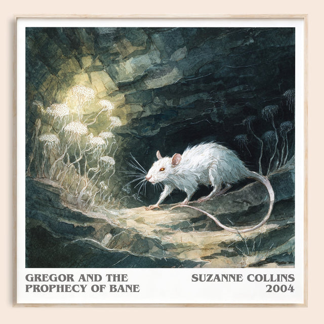 Gregor and the Prophecy of Bane Literary Art Print by Suzanne Collins