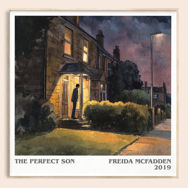 The Perfect Son Literary Art Print by Freida McFadden