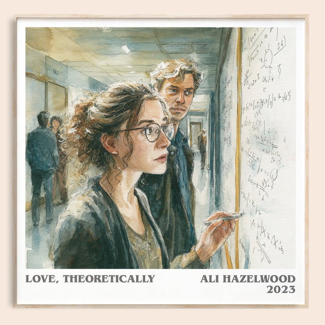Love, Theoretically Literary Art Print by Ali Hazelwood
