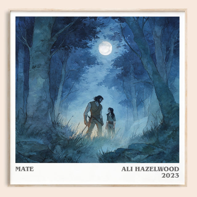 Mate Literary Art Print by Ali Hazelwood