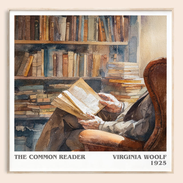 The Common Reader Literary Art Print by Virginia Woolf