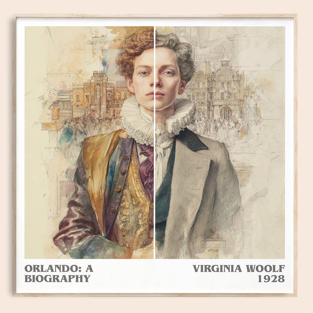 Orlando: A Biography Literary Art Print by Virginia Woolf