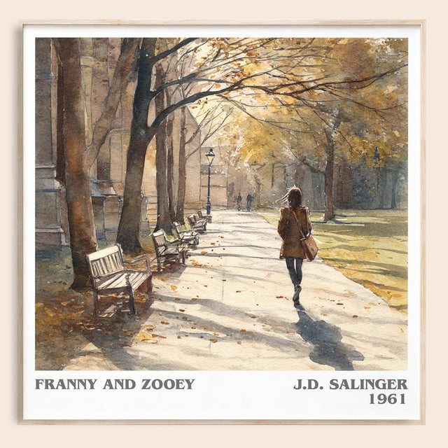 Franny and Zooey Literary Art Print by J.D. Salinger