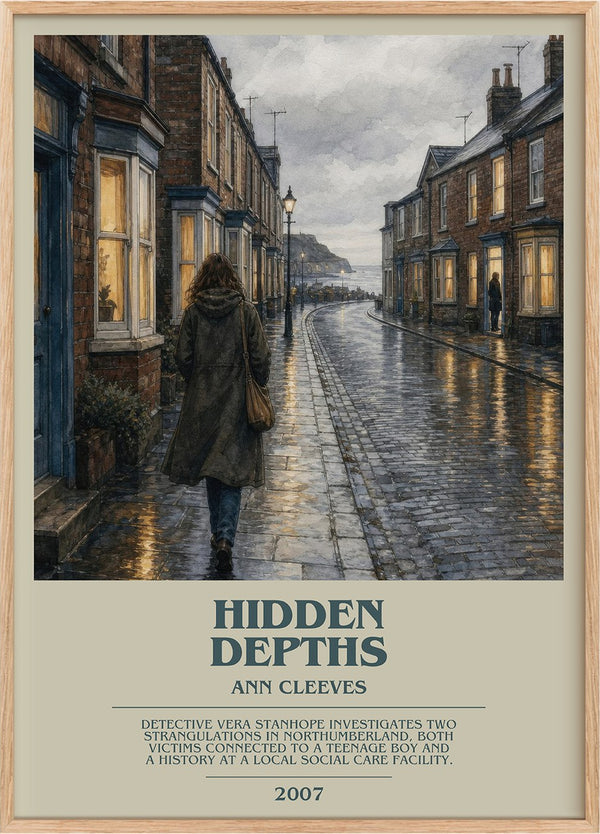 Hidden Depths Bookish Wall Art by Ann Cleeves
