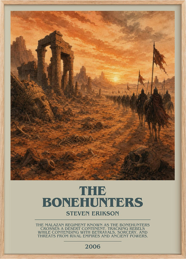 The Bonehunters Bookish Wall Art by Steven Erikson