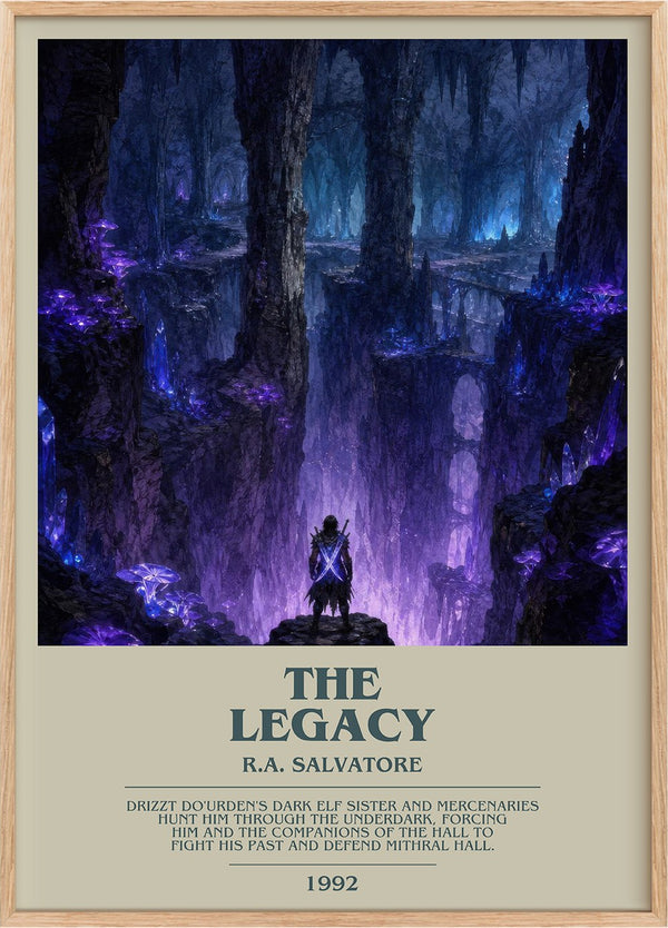 The Legacy Bookish Wall Art by R.A. Salvatore