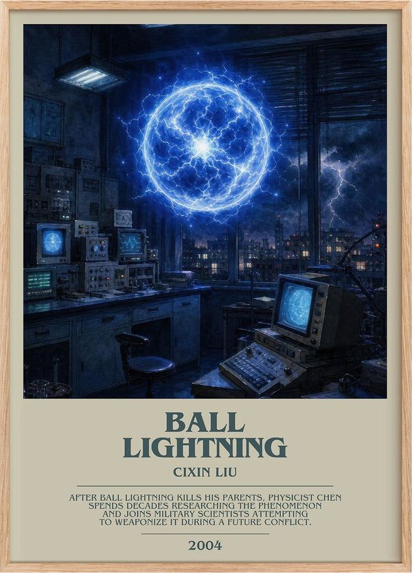 Ball Lightning Bookish Wall Art by Cixin Liu