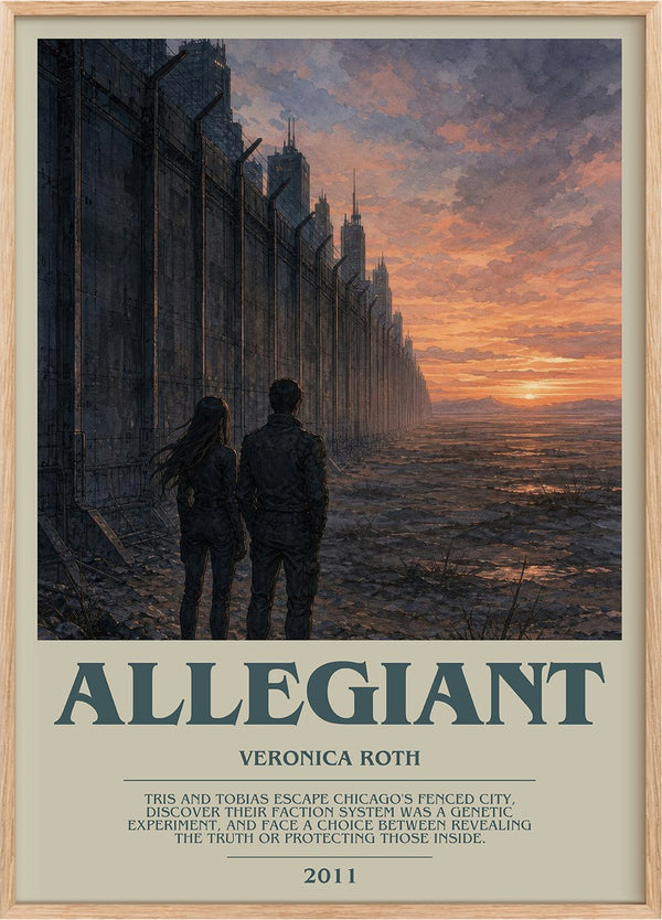 Allegiant Bookish Wall Art by Veronica Roth