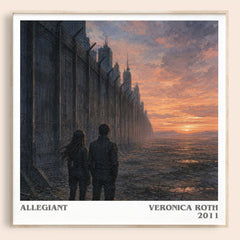 Allegiant Literary Art Print by Veronica Roth