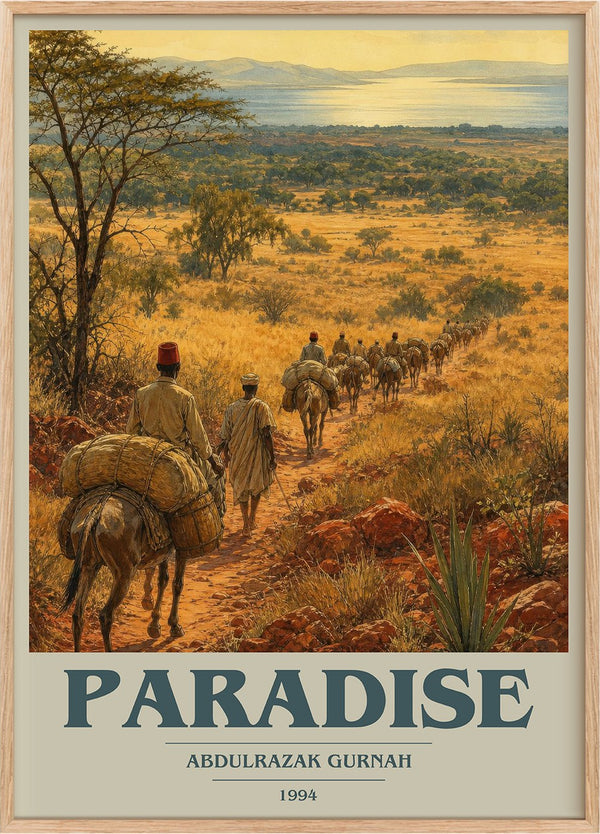 Paradise Book Cover Poster by Abdulrazak Gurnah