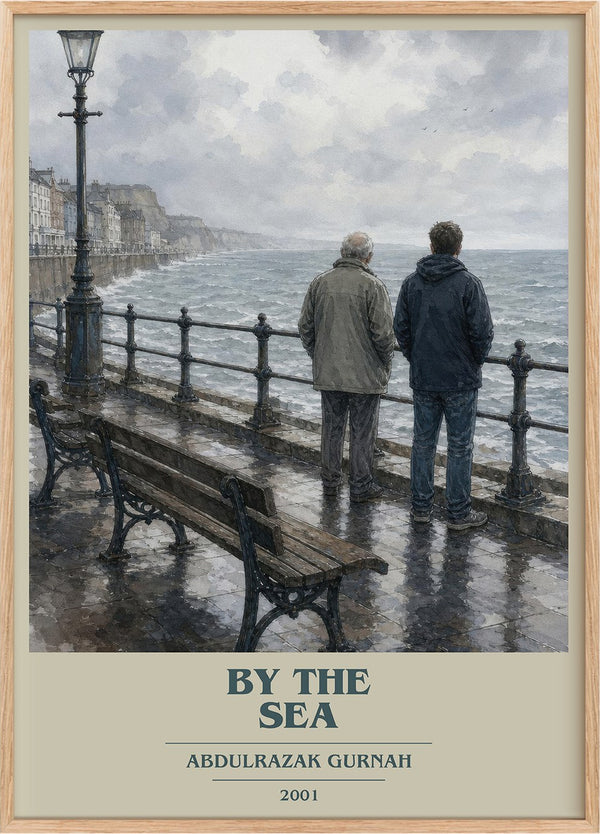 By the Sea Book Cover Poster by Abdulrazak Gurnah