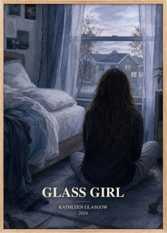 Glass Girl Book Watercolour Illustration by Kathleen Glasgow