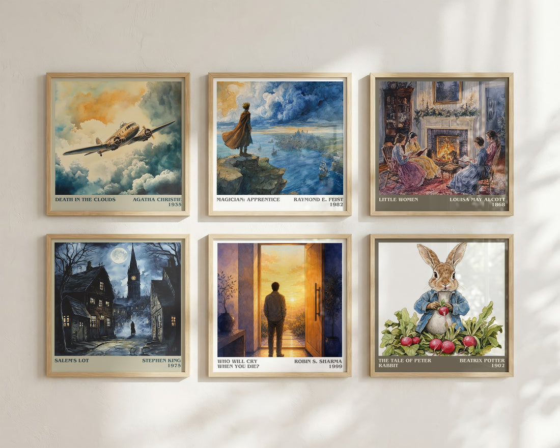 Who Will Cry When You Die? literary art print colour and style options – Robin S. Sharma book art