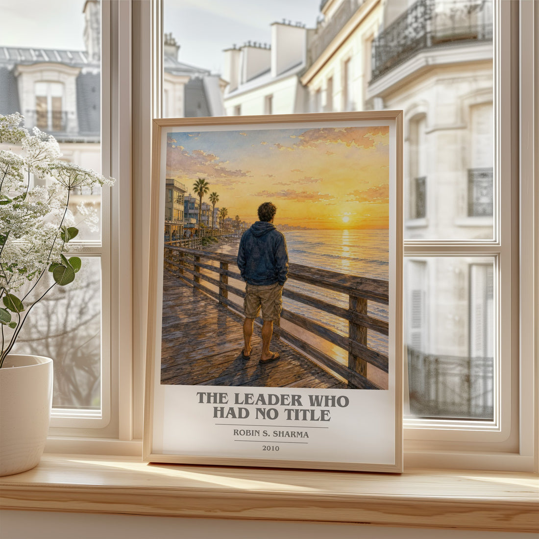 The leader who had no title book cover poster colour and style options – Robin S. Sharma book art