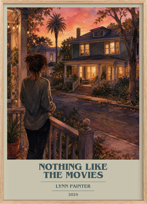 Nothing Like the Movies Book Cover Poster by Lynn Painter