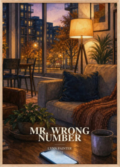 Mr. Wrong Number Book Watercolour Illustration by Lynn Painter