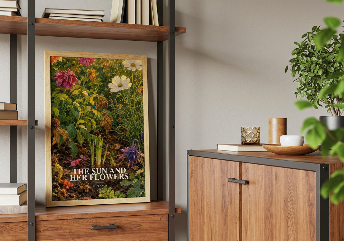 the sun and her flowers book watercolour illustration paper finish options – matte satin gloss