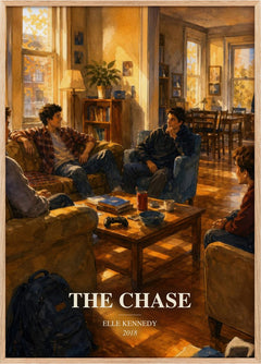The Chase Book Watercolour Illustration by Elle Kennedy
