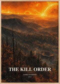 The Kill Order Book Watercolour Illustration by James Dashner