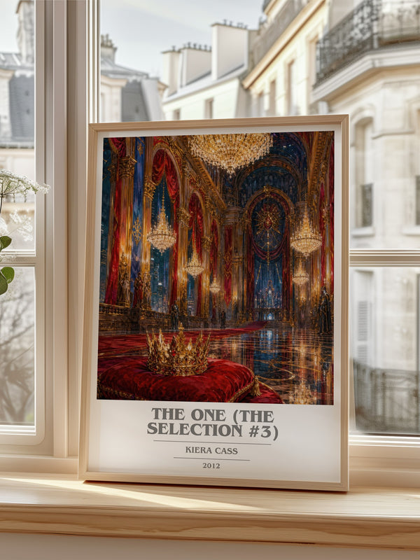 The One (The Selection #3) book cover poster colour and style options – Kiera Cass book art