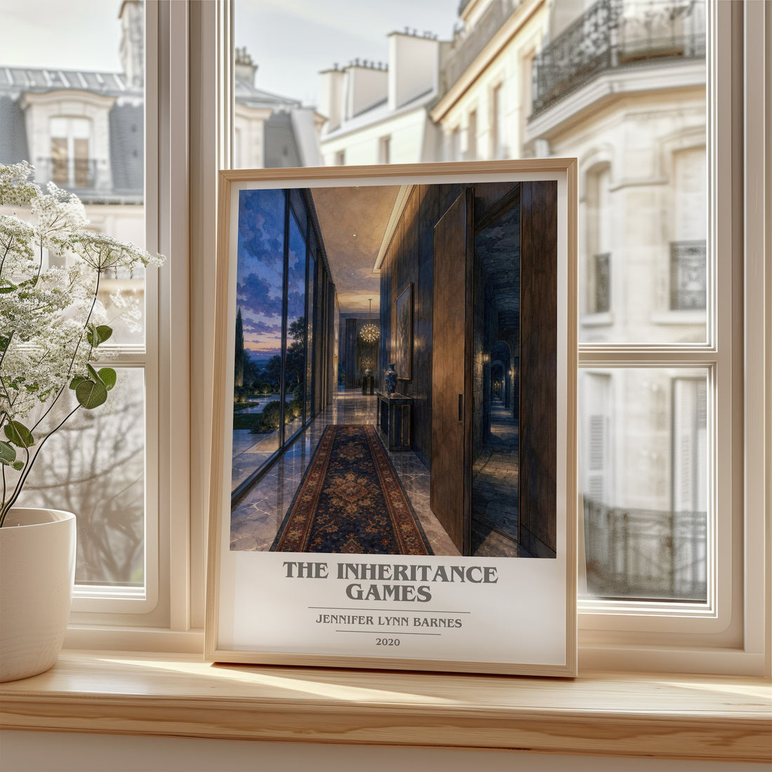 The Inheritance Games book cover poster colour and style options – Jennifer Lynn Barnes book art