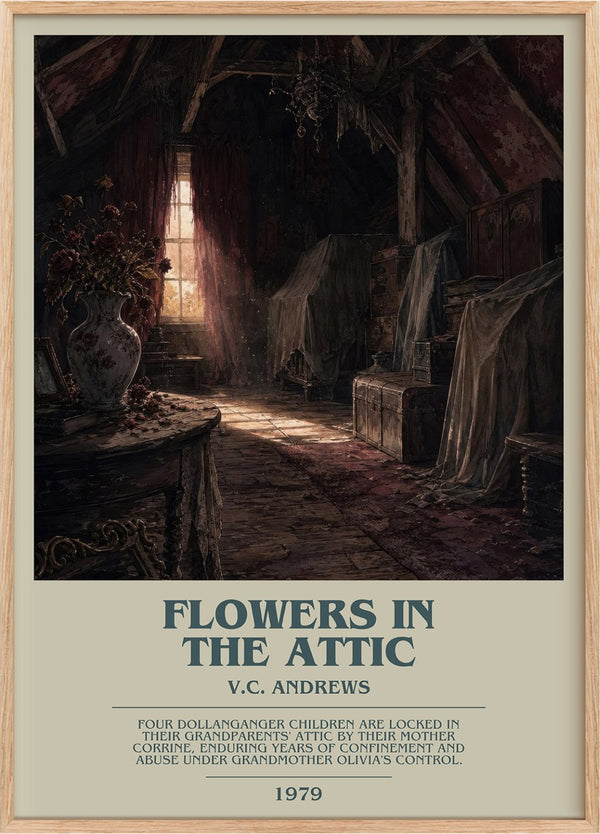 Flowers in the Attic Bookish Wall Art by V.C. Andrews