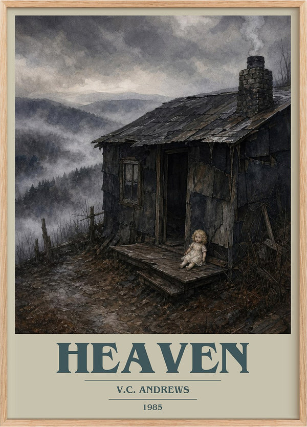 Heaven Book Cover Poster by V.C. Andrews