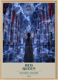 Red Queen Book Cover Poster by Victoria Aveyard
