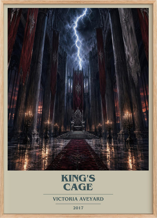 King's Cage Book Cover Poster by Victoria Aveyard