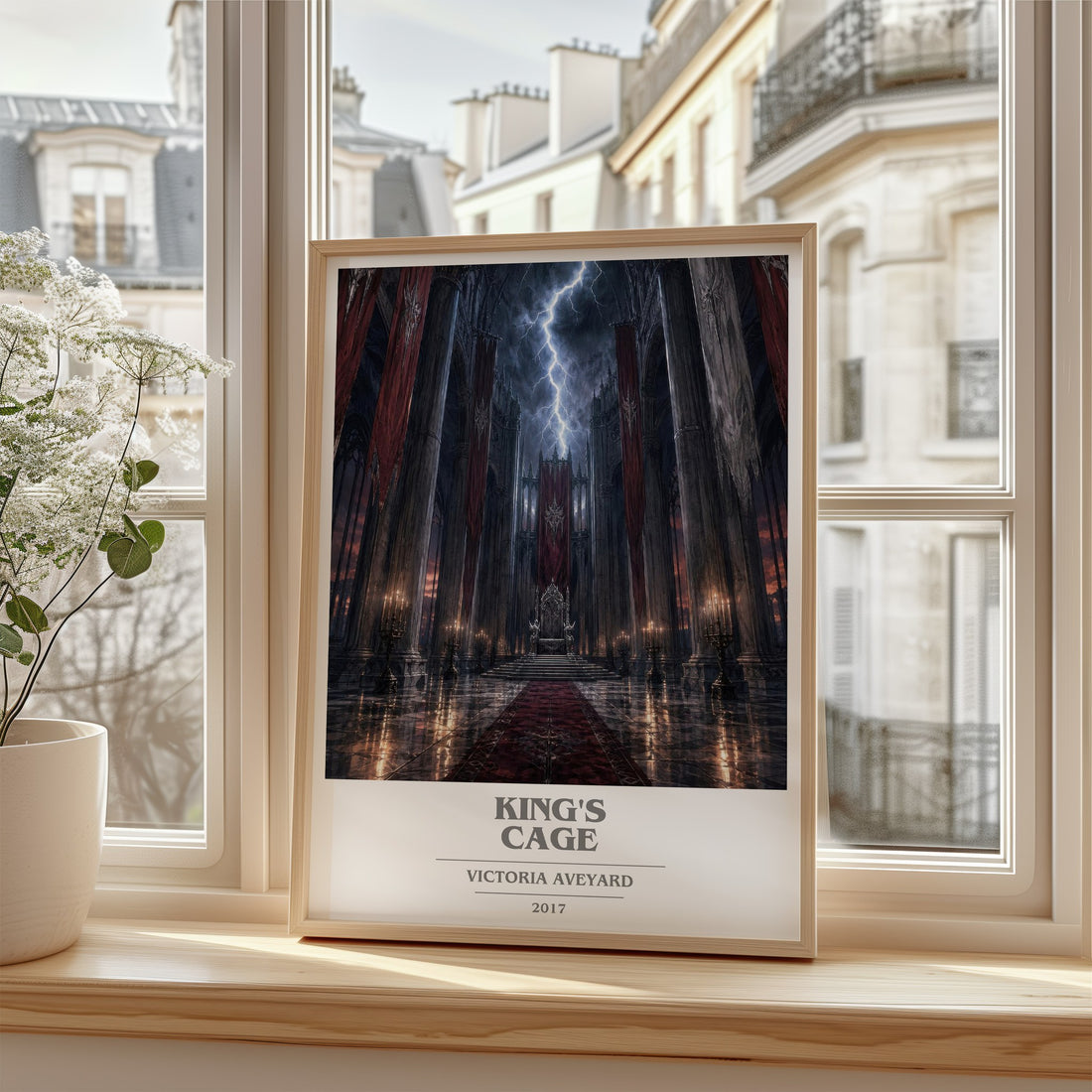 King's Cage book cover poster colour and style options – Victoria Aveyard book art