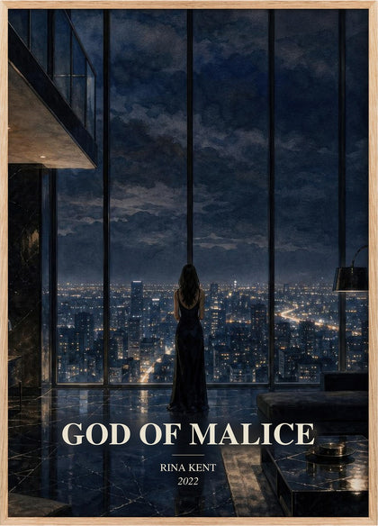 God of Malice Book Watercolour Illustration by Rina Kent