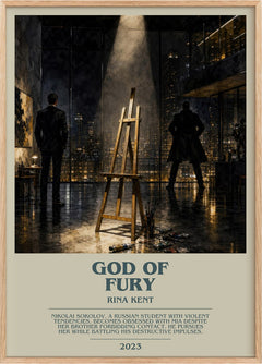 God of Fury Bookish Wall Art by Rina Kent