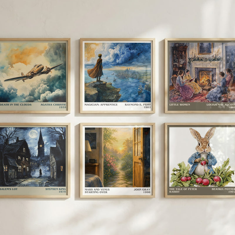 Mars and Venus Starting Over literary art print colour and style options – John Gray book art
