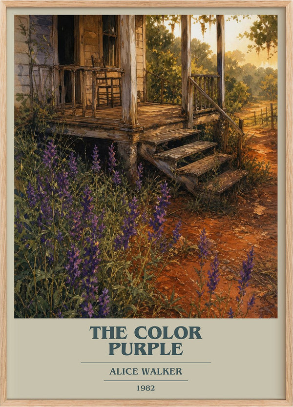 The Color Purple Book Cover Poster by Alice Walker