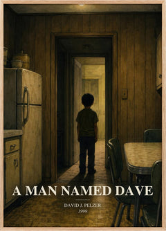 A man named Dave Book Watercolour Illustration by David J. Pelzer