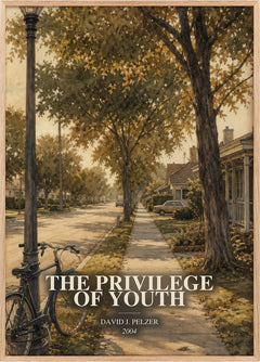 Privilege of Youth Book Watercolour Illustration by David J. Pelzer