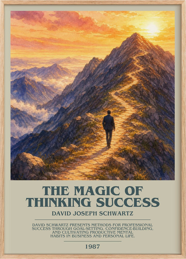 Magic of Thinking Success Bookish Wall Art by David Joseph Schwartz