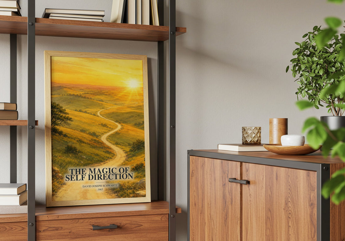The Magic of Self Direction book watercolour illustration paper finish options – matte satin gloss