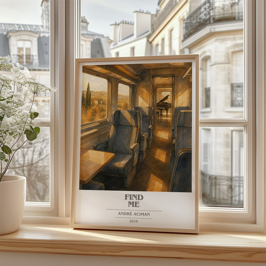 Find Me book cover poster colour and style options – André Aciman book art