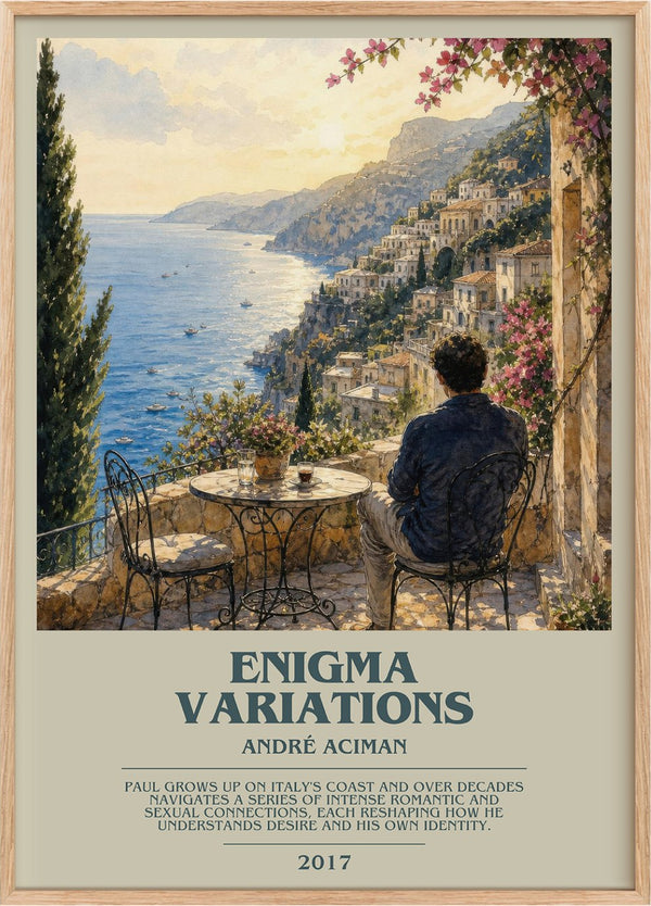 Enigma variations Bookish Wall Art by André Aciman